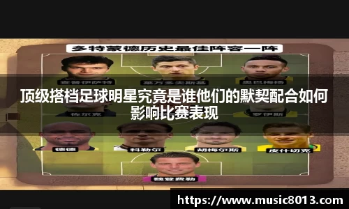 顶级搭档足球明星究竟是谁他们的默契配合如何影响比赛表现